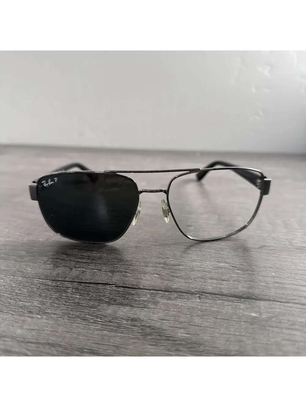 Ray-Ban Sunglasses RB3663 004/58 Men's Rectangle Black FRAMES ONLY 60-17-140